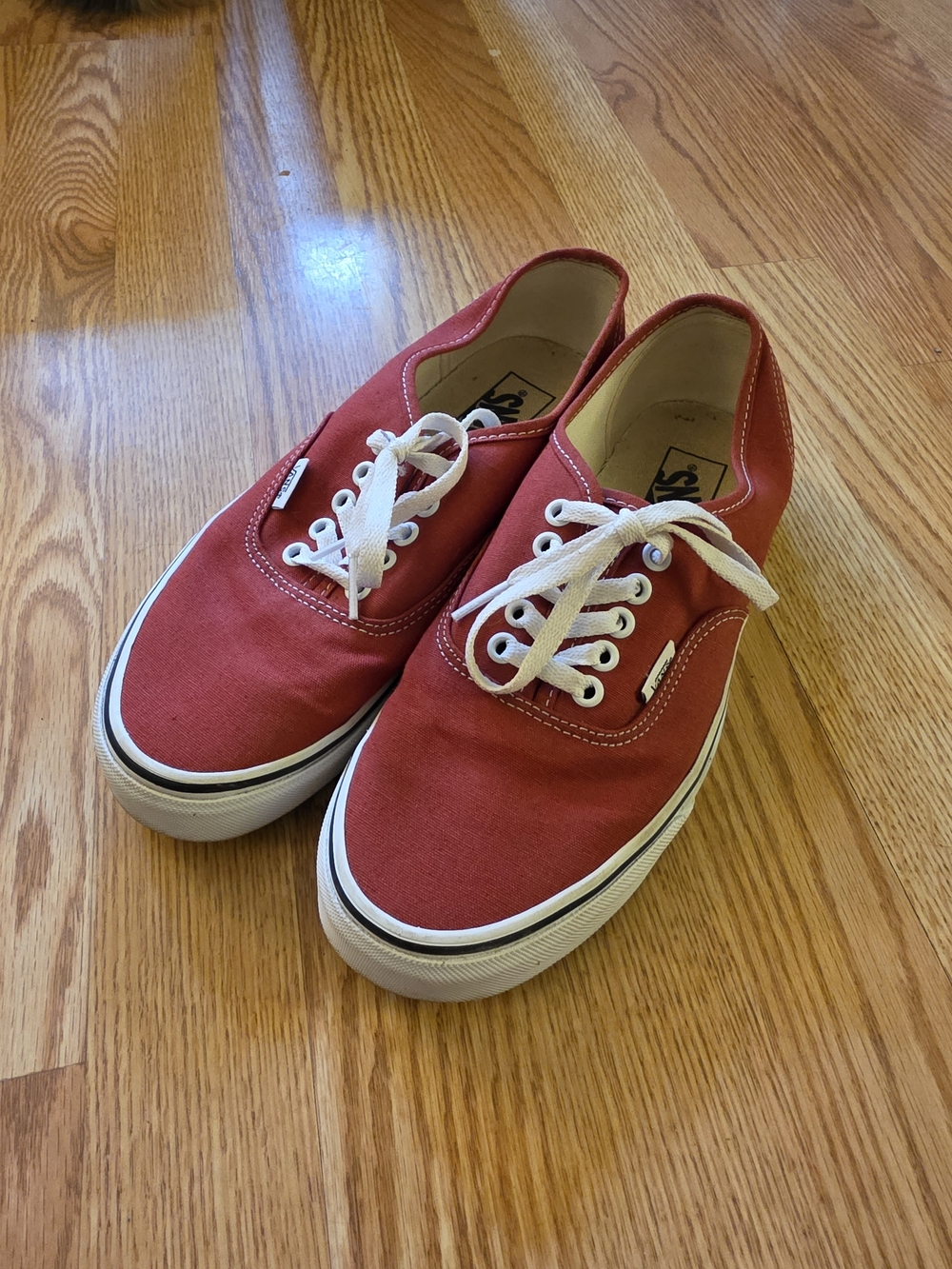 Vans Authentic Canvas Sneakers - Red